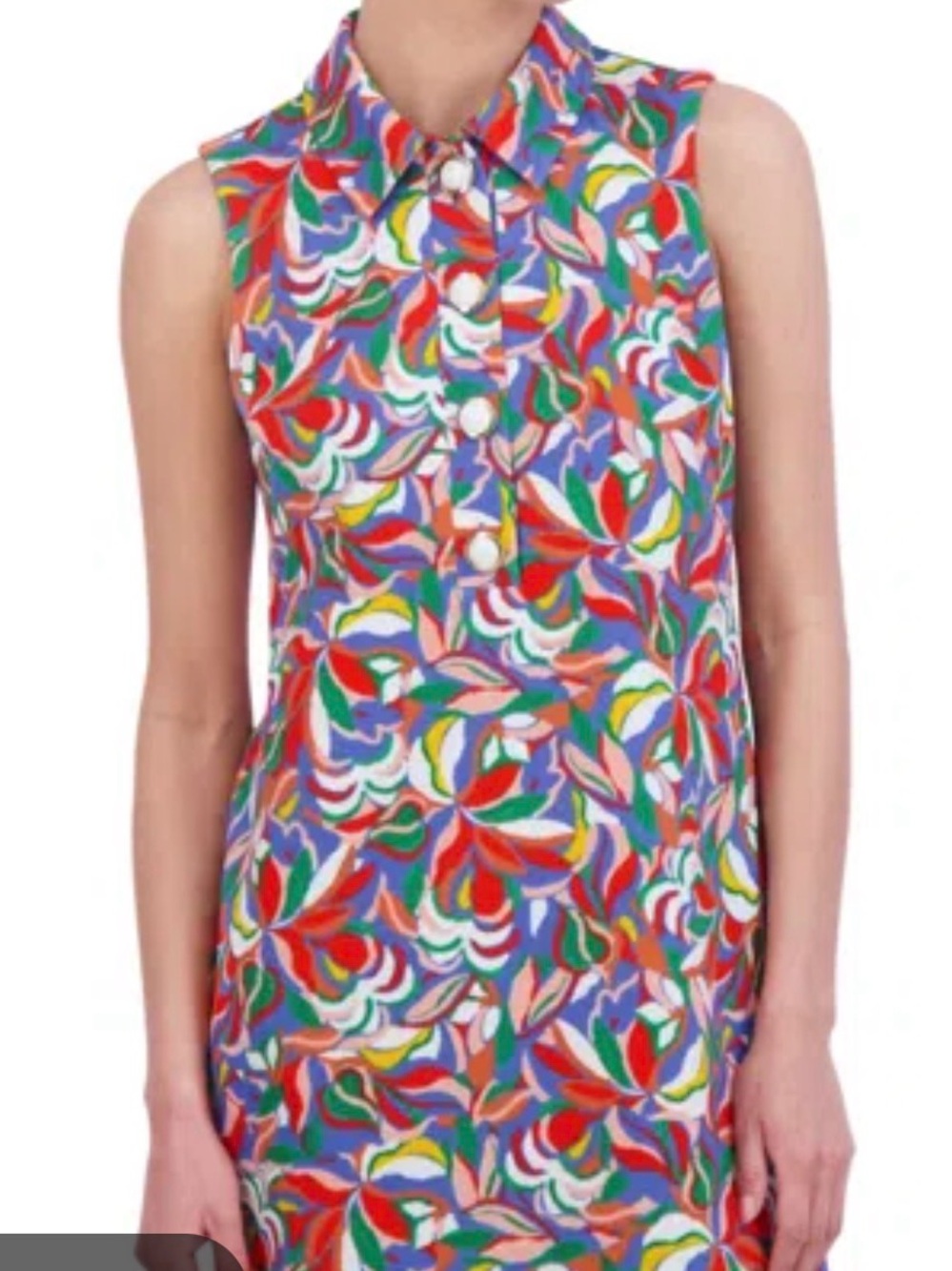 Jessica Howard Multicolor Sleeveless A-Line Mini Dress - Picture 9 of 10